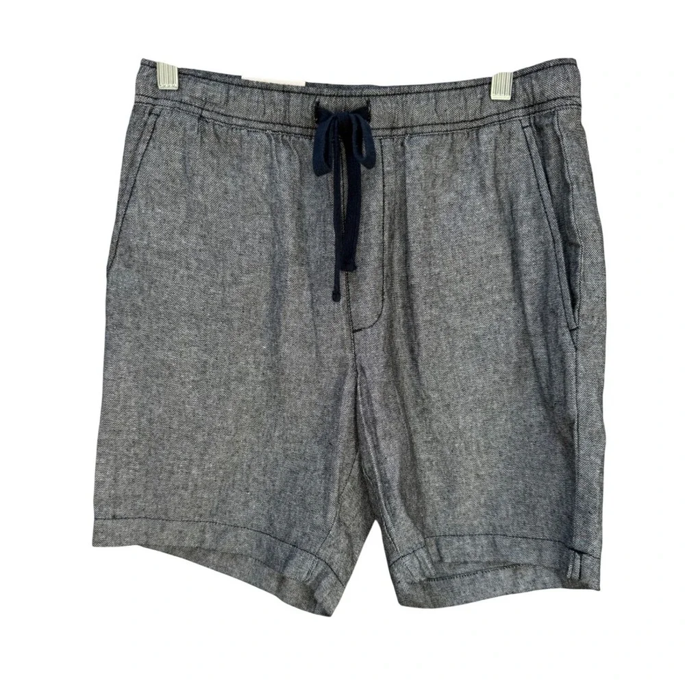 NWT Banana Republic Mens Deck 7 Inch Linen Blend Shorts XS Pink Grey Green lot 3